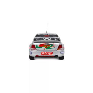 HYUNDAI ACCENT WRC GREY #10 A.MCRAE/D.SENIOR RALLY MONTE CARLO 2001 OttO mobile 1:18 Resinemodell (Türen, Motorhaube... nicht zu öffnen!)